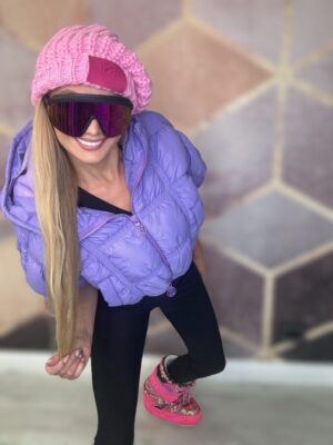 Czapka zimowa BASTET baby róż - obrazek 7