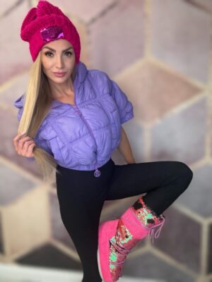 Czapka zimowa BASTET fuksja - obrazek 6