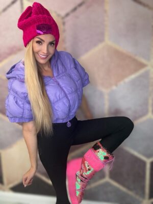 Czapka zimowa BASTET fuksja - obrazek 5