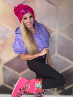 Czapka zimowa BASTET fuksja - obrazek 3