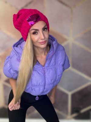 Czapka zimowa BASTET fuksja