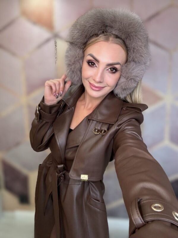 Nauszniki-naturalne-z-lisa-szare-4.jpeg Nauszniki naturalne z lisa szare - obrazek 1