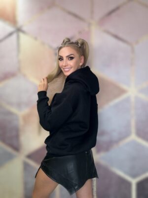 Bluza damska BRANDENBURG DIAMOND czarna - obrazek 5