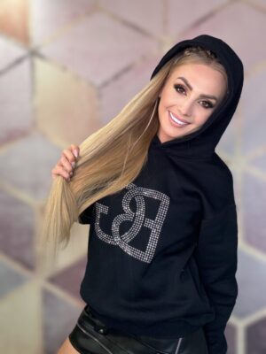 Bluza damska BRANDENBURG DIAMOND czarna - obrazek 4