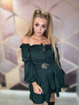 Kombinezon Rodos butelkowa zieleń - obrazek 2