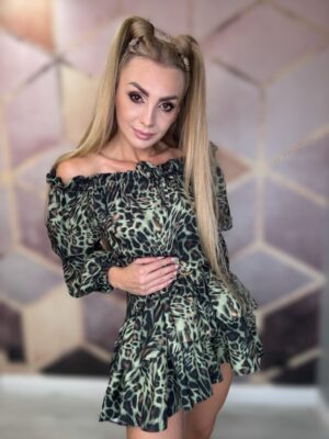 Kombinezon Rodos pantera zielona