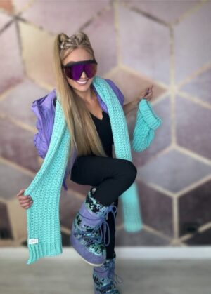 Kamizelka pikowana gofer fioletowa BASTET - obrazek 2