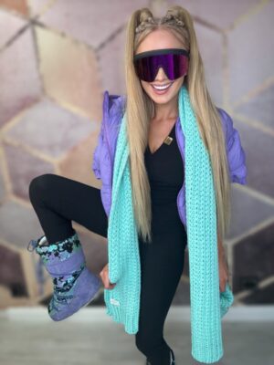 Kamizelka pikowana gofer fioletowa BASTET - obrazek 4