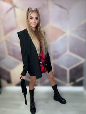 Marynarka czarna LA MILLA - obrazek 5