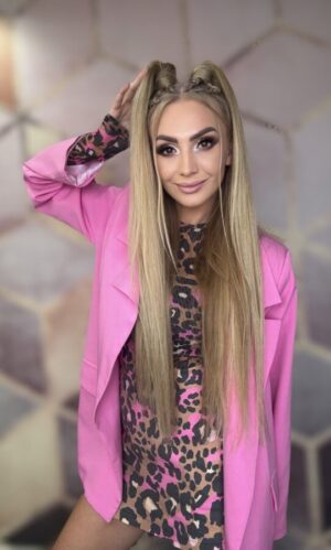 Marynarka różowa LA MILLA - obrazek 4