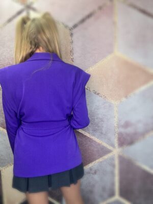 Marynarka wigilia LA MILLA fiolet - obrazek 4