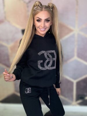 Bluza damska BRANDENBURG DIAMOND czarna - obrazek 8