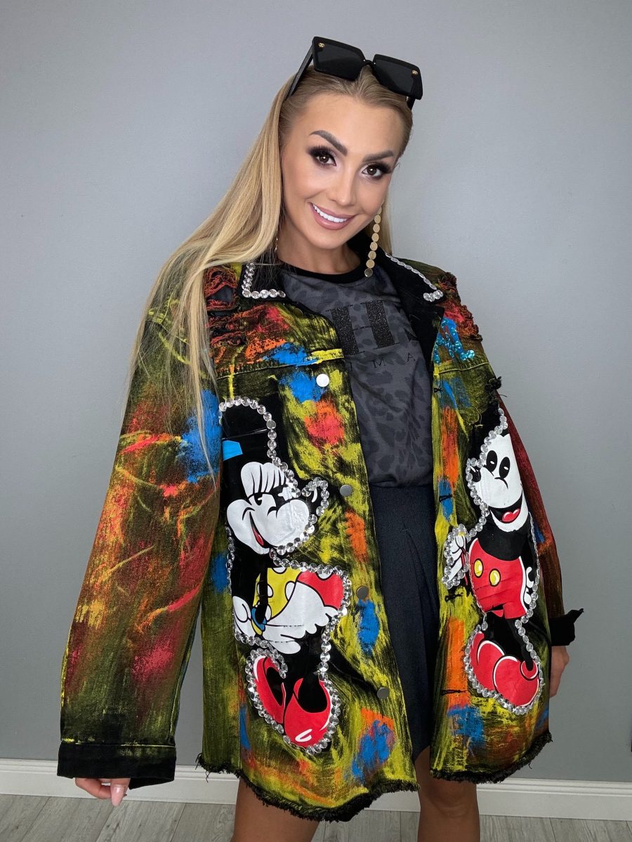 Piękna i Moda Unikatowa Katana Disney OVERSIZE Unikatowa Katana z postaciami OVERSIZE - obrazek 1