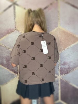 T-shirt damski Brandenburg cappuccino-brąz - obrazek 5