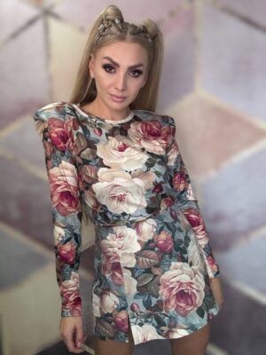 Spódnico spodenki w kwiatowym princie LA MILLA - obrazek 6