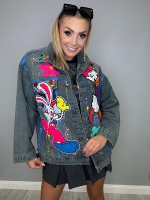 Unikatowa Katana z postaciami OVERSIZE