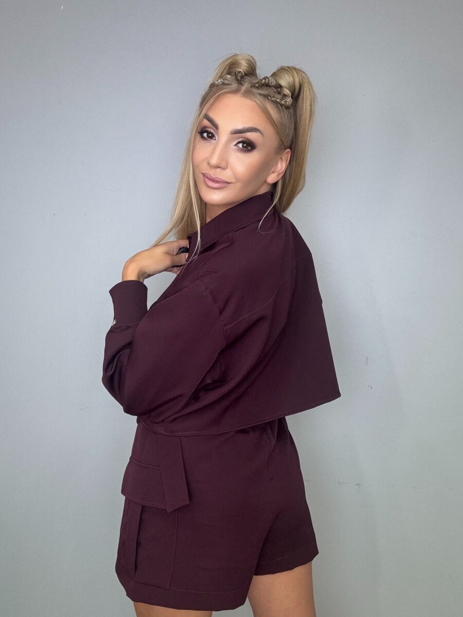 Komplet Dolly VASARI kolor śliwka - obrazek 4