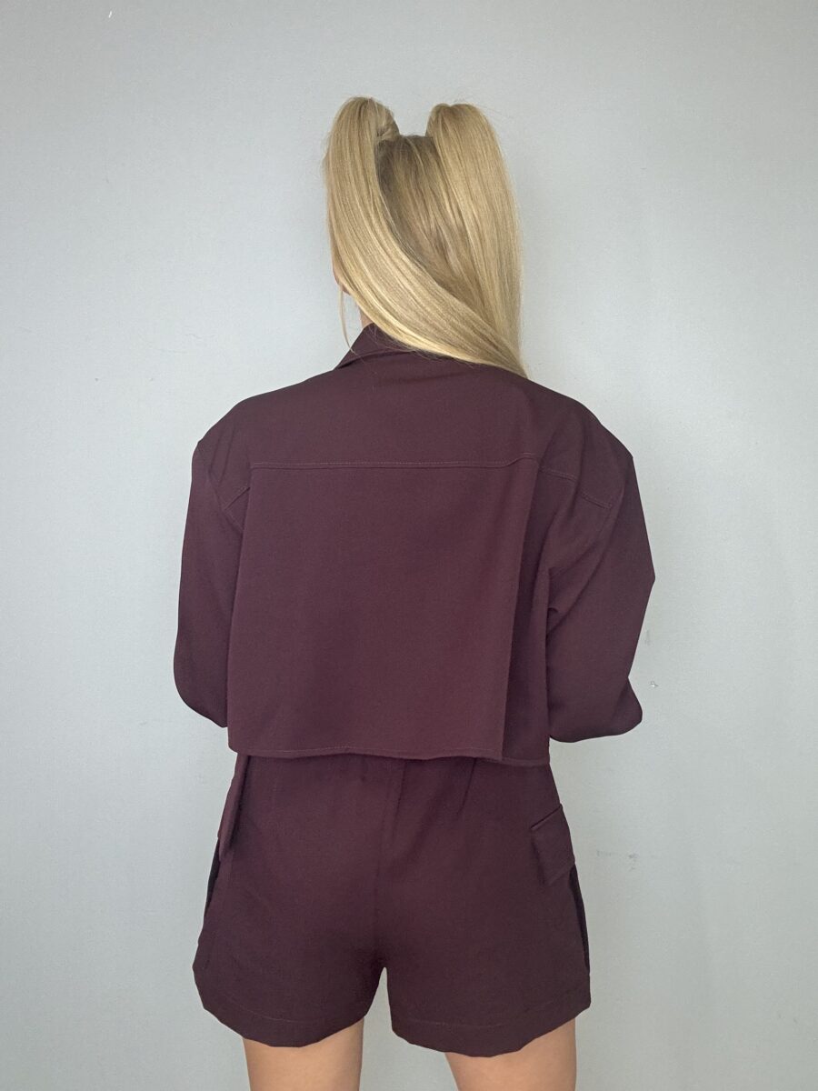 Komplet Dolly VASARI kolor śliwka - obrazek 5