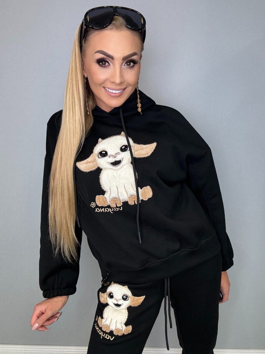 image00080 Ocieplony komplet dresowy czarny VAYANA - obrazek 1