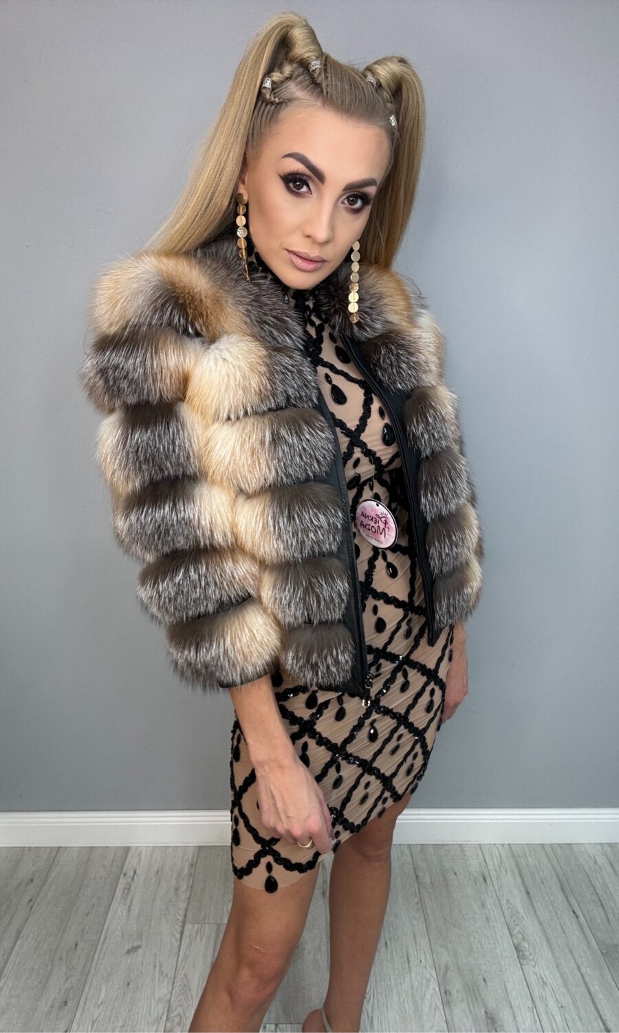 Piękna i Moda Futerko Kryształowy Blask Futerko "Kryształowy Blask" - obrazek 1