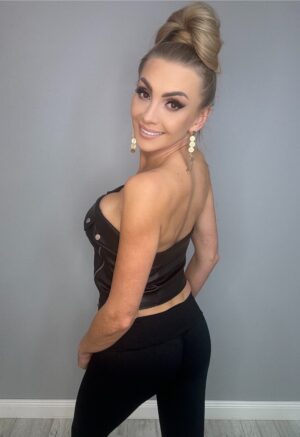 Gorset ZIP z Eko Skórki - obrazek 7