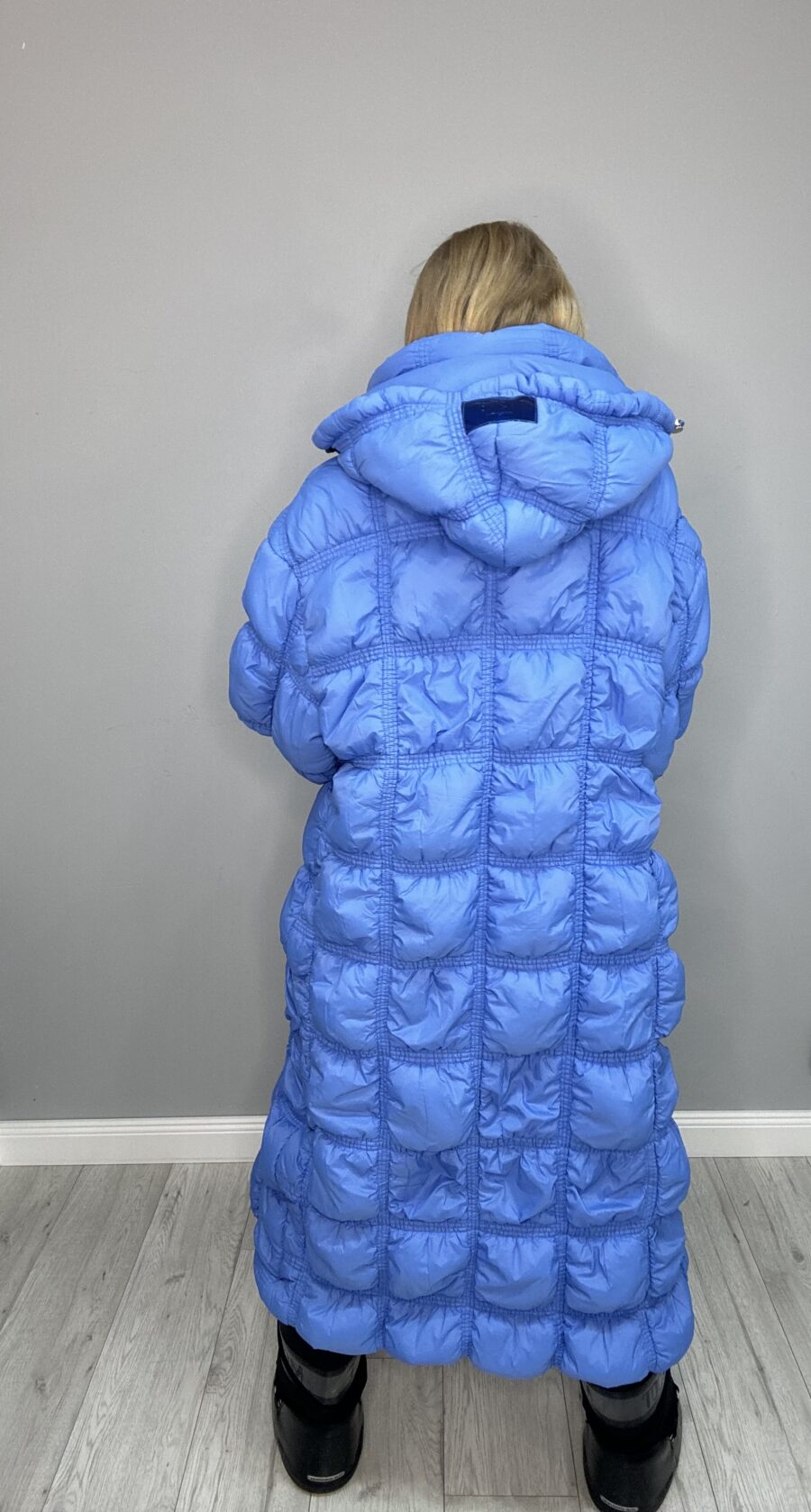 Płaszcz pikowany BASTET niebieski PREMIUM - obrazek 6