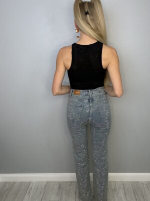 Spodnie Jeans Cyrkoniowy Blask - obrazek 2