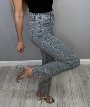 Spodnie Jeans Cyrkoniowy Blask - obrazek 6