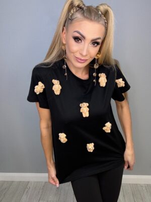 Koszulka Czarna z Pluszakami - obrazek 9