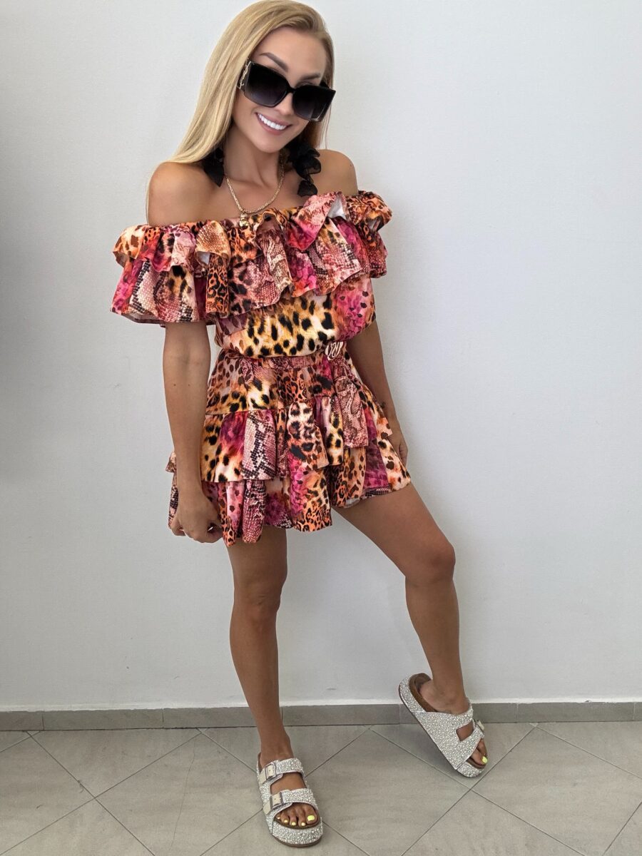 Kombinezon Majorka Vasari Drapieżna Pomarańcza - obrazek 3