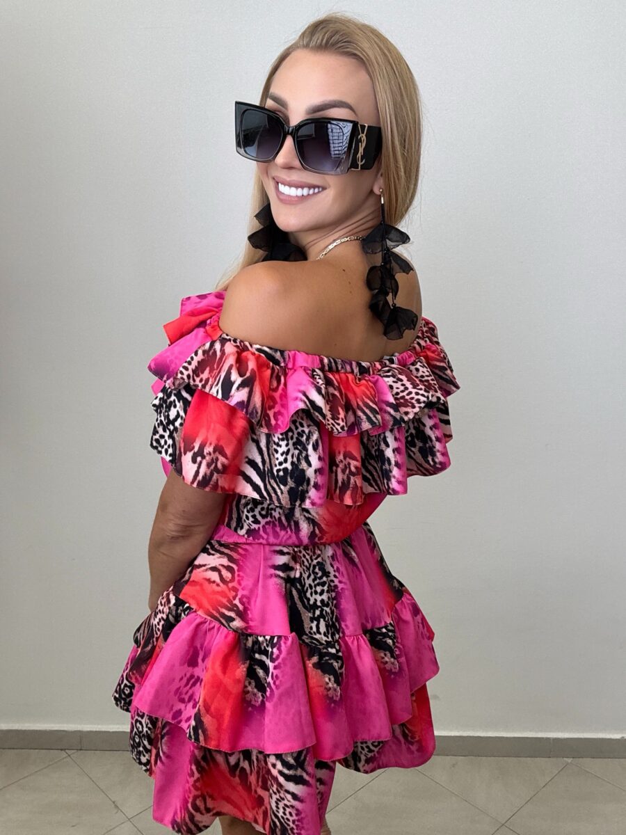 Kombinezon Majorka Vasari Różowy mix - obrazek 4