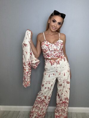 Komplet „Frutti di Mare” – śmietankowa elegancja z morską nutą - obrazek 4