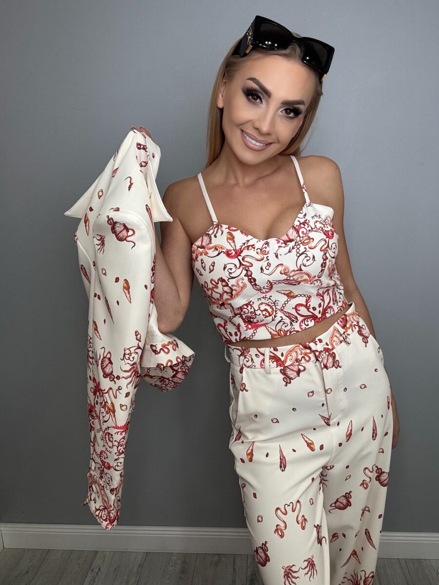 Komplet „Frutti di Mare” – śmietankowa elegancja z morską nutą - obrazek 6