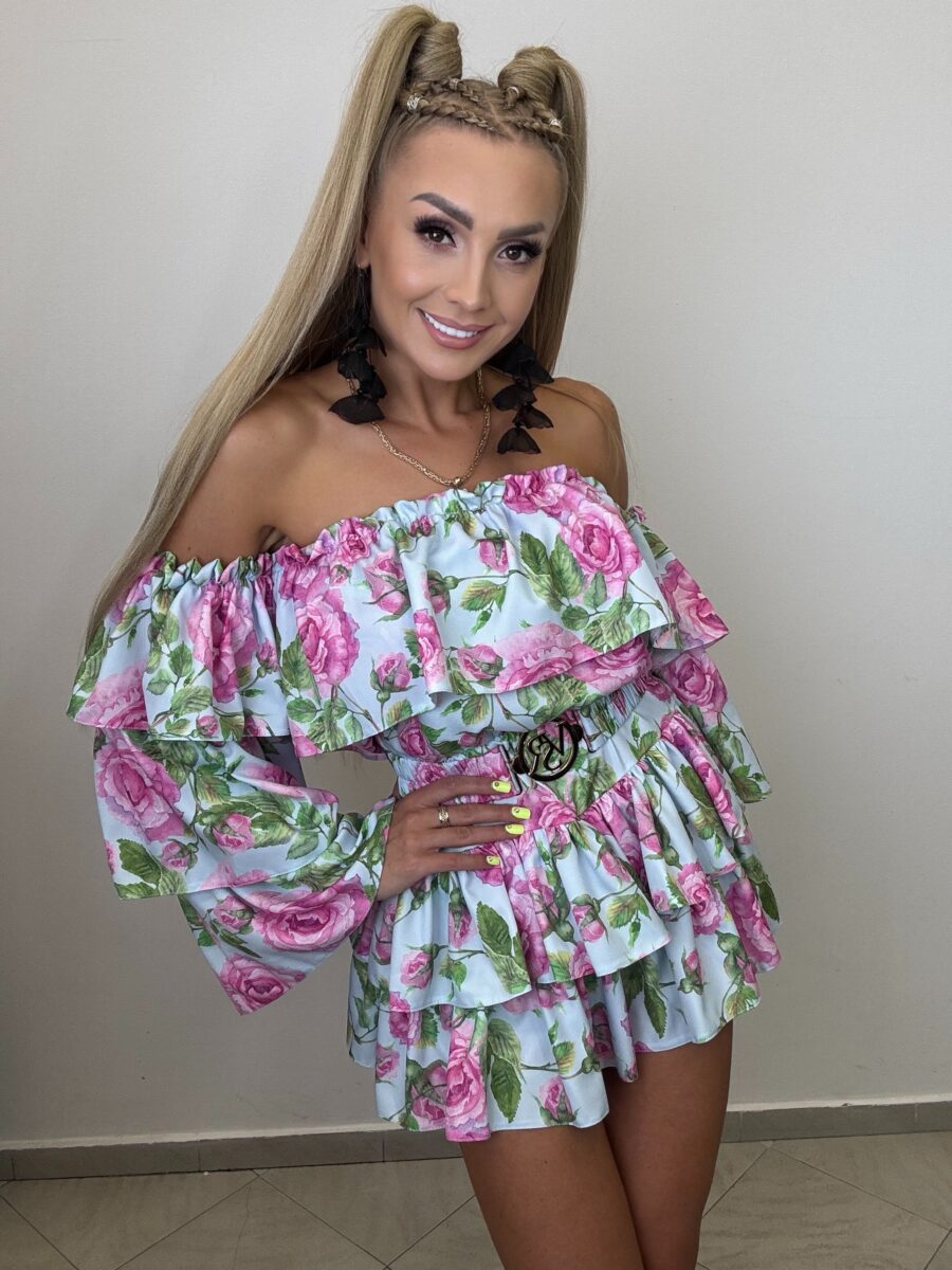 Kombinezon Suzana Vasari mięta z różem - obrazek 1