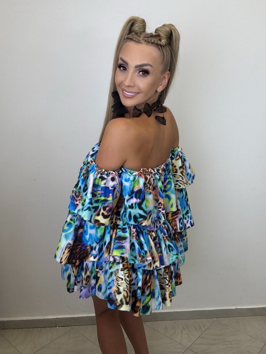 Kombinezon Suzana Vasari niebieski mix - obrazek 3