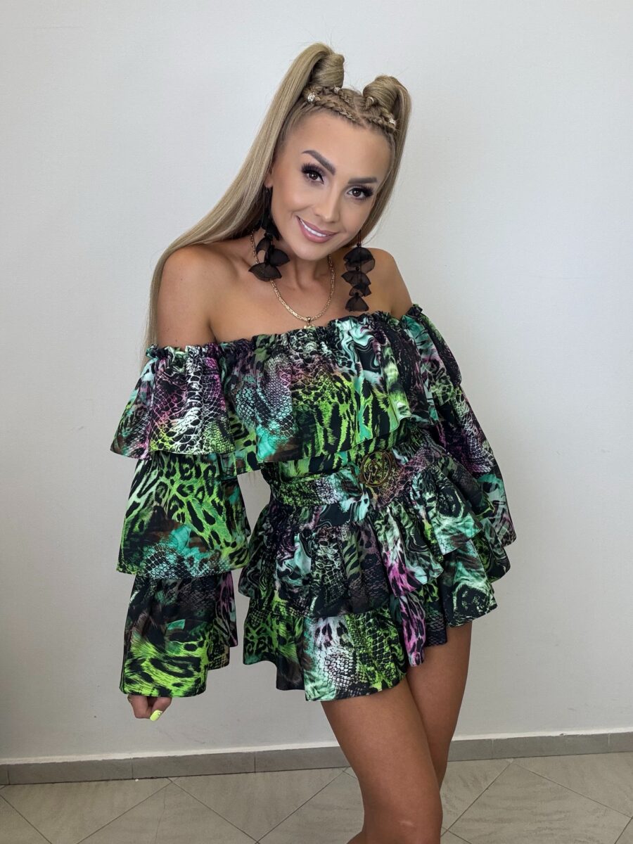 Kombinezon Suzana Vasari zielona pantera - obrazek 3