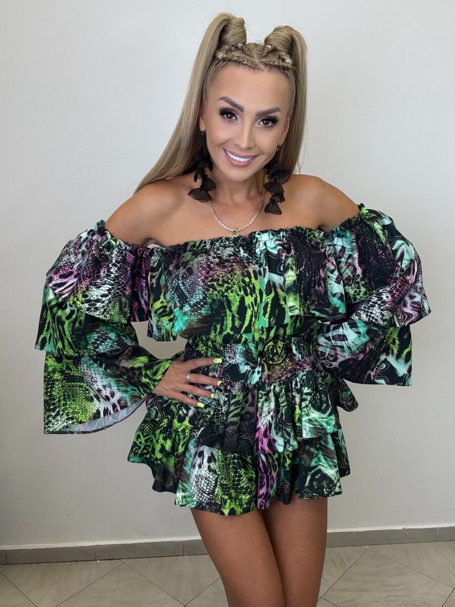 Kombinezon Suzana Vasari zielona pantera - obrazek 1