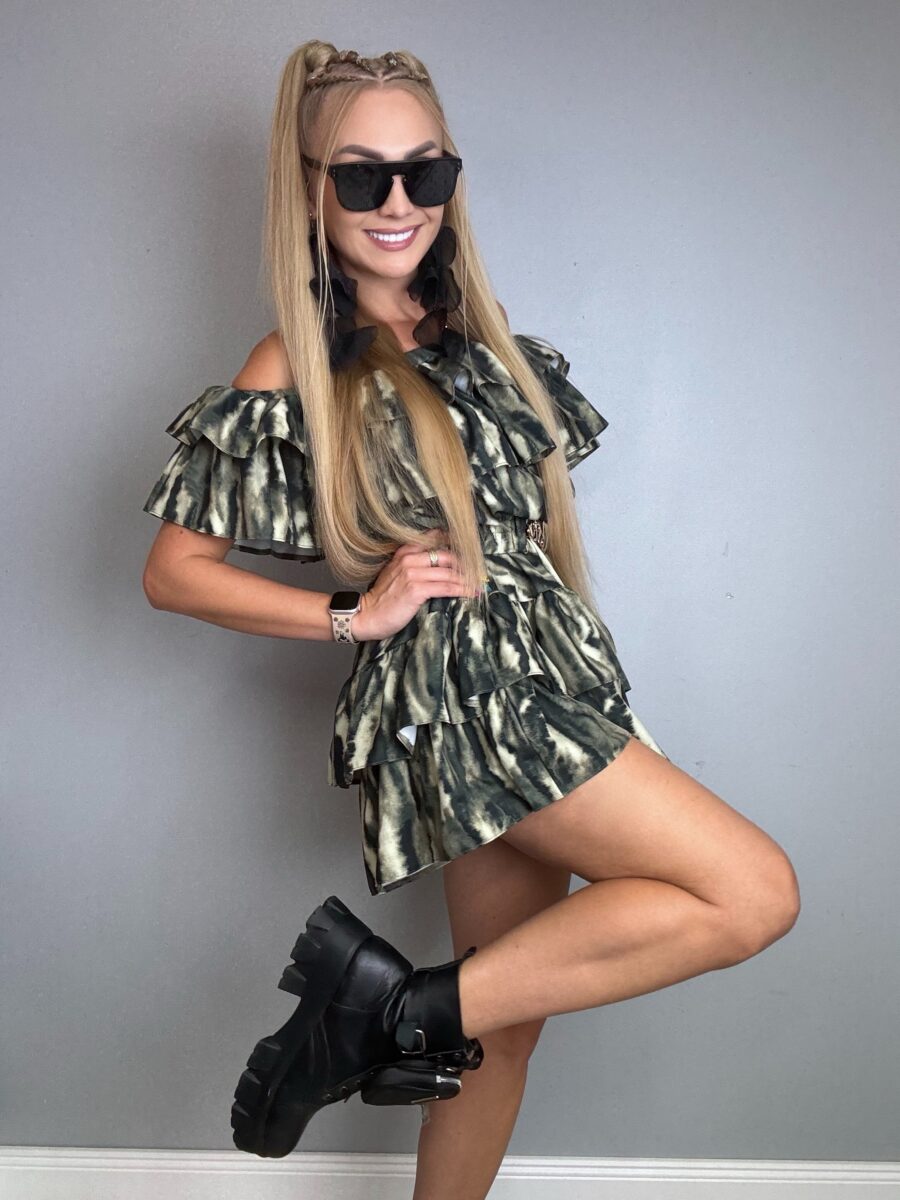 Kombinezon Majorka Vasari mix khaki - obrazek 3