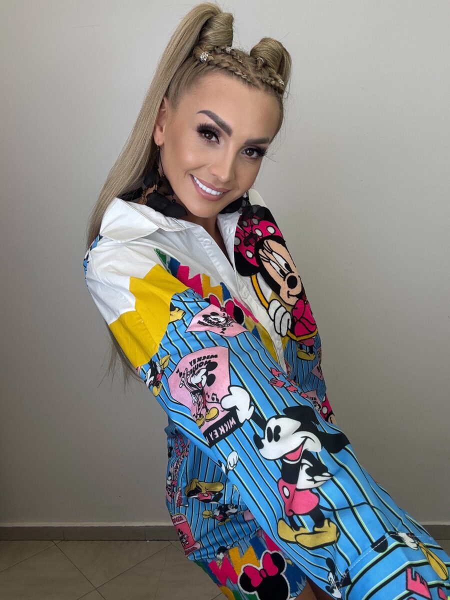 Komplet Kreskówkowy – koszula + spodenki - obrazek 3