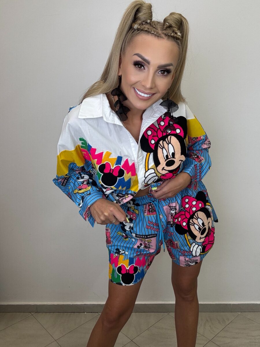 Komplet Kreskówkowy – koszula + spodenki - obrazek 2