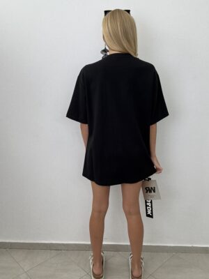 Koszulka oversize „Street Teddy” – unisex, premium jakość - obrazek 6