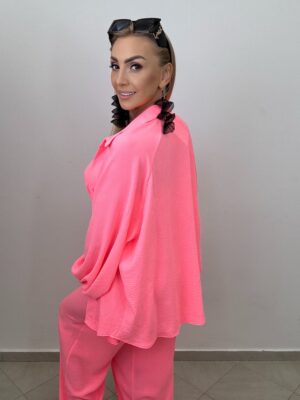 Komplet 3-częściowy – koszula, top i spodnie NEON ŁOSOŚ - obrazek 6