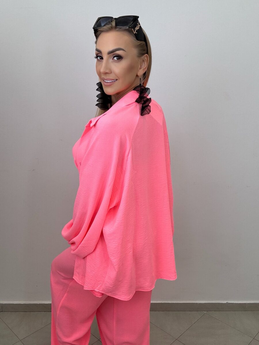 Komplet 3-częściowy – koszula, top i spodnie NEON ŁOSOŚ - obrazek 6