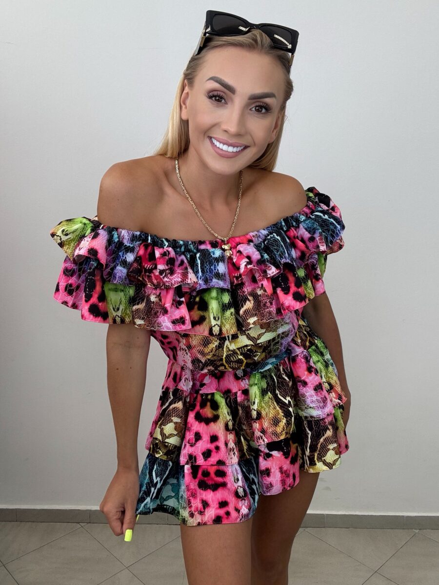 img_0882 Kombinezon Majorka Vasari Mix kolorów Neonowych - obrazek 1