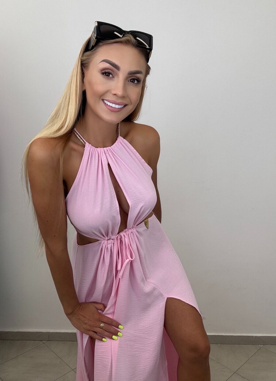 Sukienka Maxi La Monne Baby Róż - obrazek 6