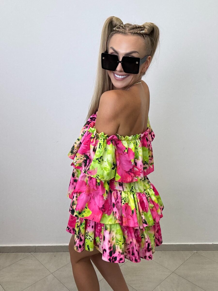 Kombinezon Suzana Vasari limonka z różem - obrazek 3