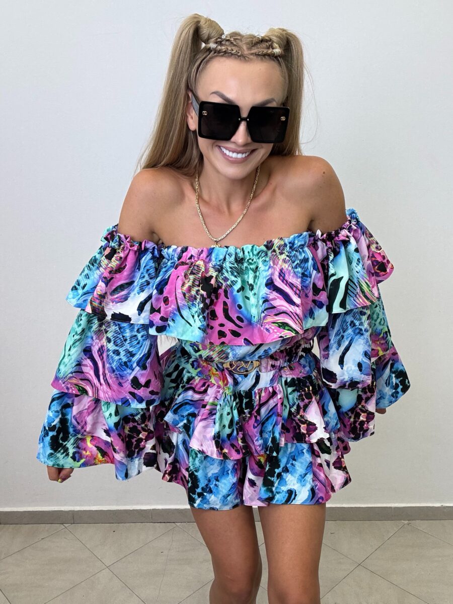 img_1365 Kombinezon Suzana Vasari Niebieski Mix - obrazek 1