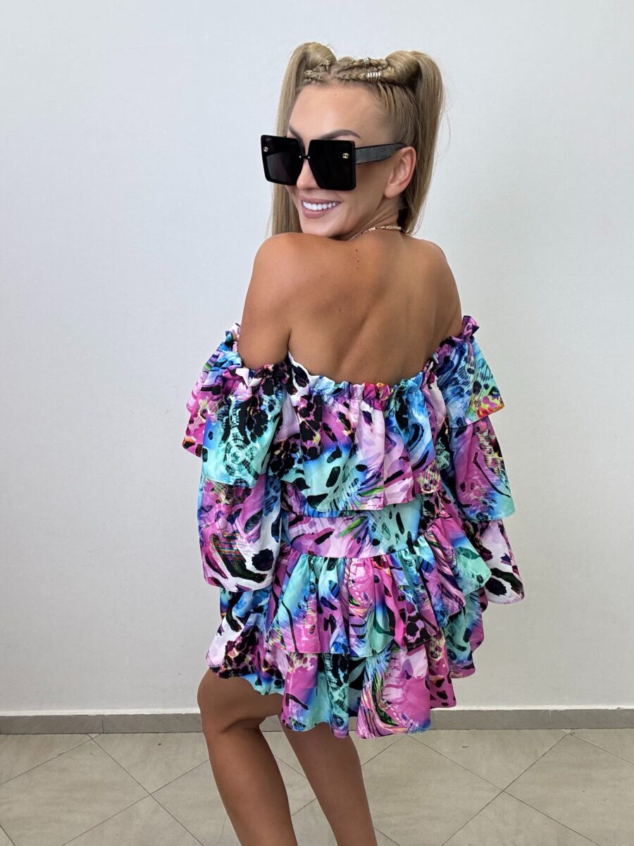 Kombinezon Suzana Vasari Niebieski Mix - obrazek 2