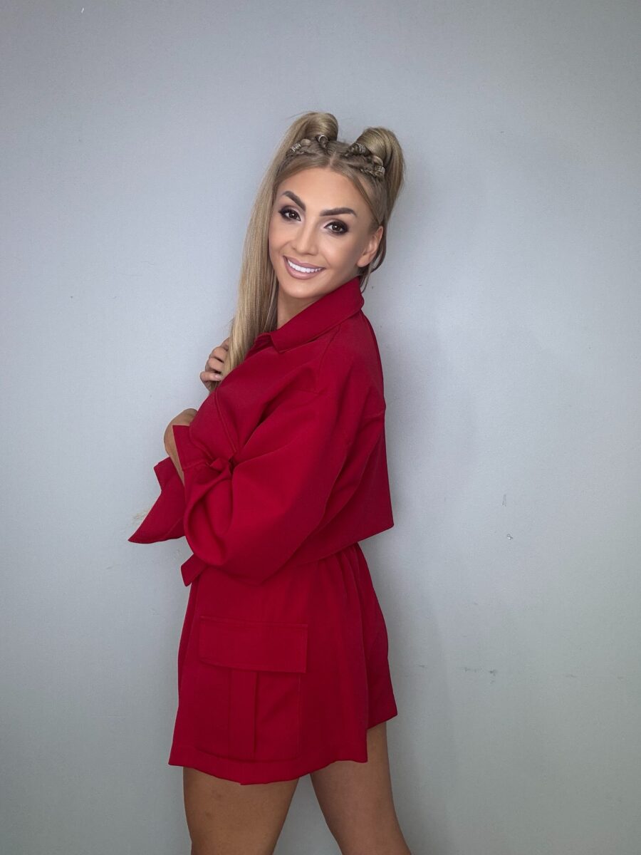 Komplet Dolly od VASARI CZERWONY - obrazek 4