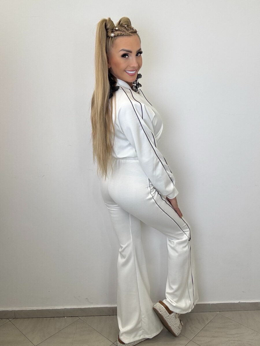 Komplet dresowy PREMIUM OLAVOGA ecru - obrazek 6